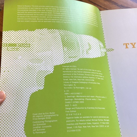 Ty’s Tricks Softcover Book Ty Pennington Home Repair Remodeling Easy Projects - Picture 5 of 9